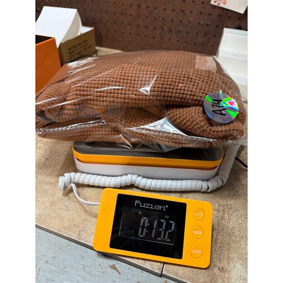 Francesca’s Women’s Crop Sweater, Orange, Size M, EUC - Picture 3 of 3